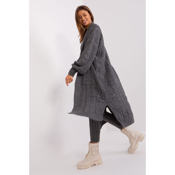 Glara Dlhý kardigan z vlny 47783985