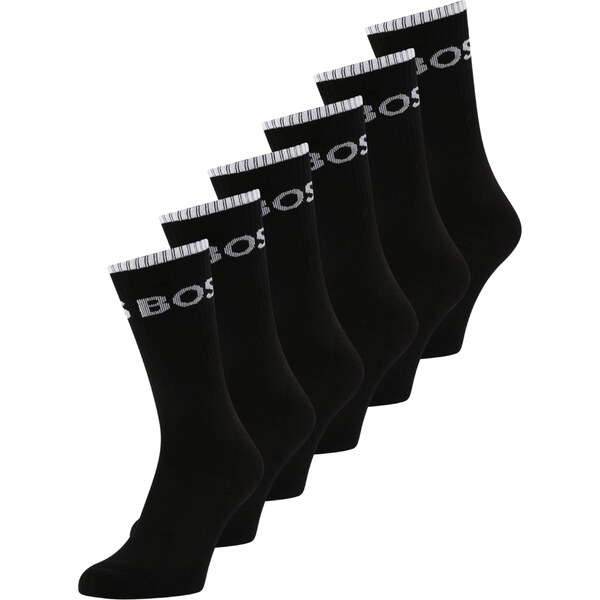 BOSS Ponožky sivá / čierna / biela 48724997