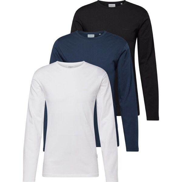 Lindbergh Tričko námornícka modrá / čierna / prírodná biela 49707630