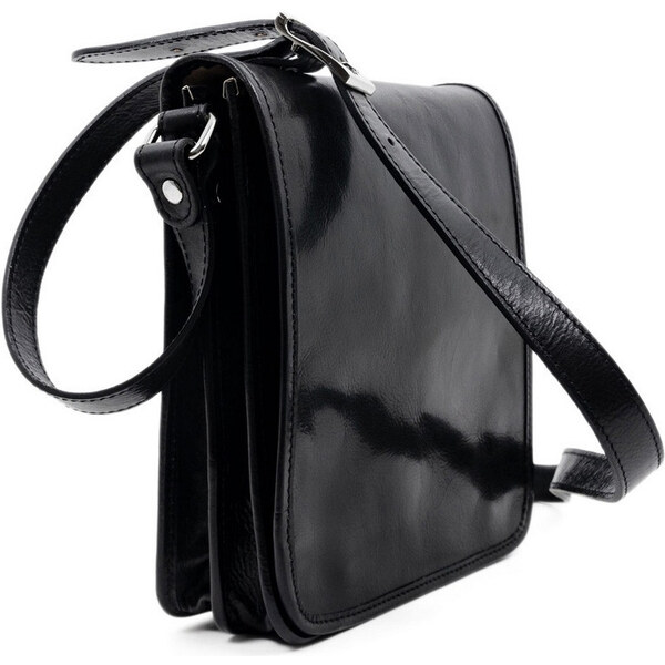 Glara Malá kožená crossbody taška Premium 28994331