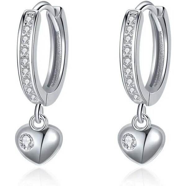 Dámske strieborné náušnice ROSEMARY 48745697