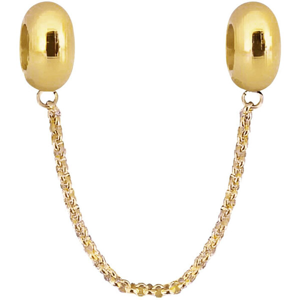 Lindas Jewelry Bezpečnostná retiazka 6 cm GLD chirurgická oceľ IP091 48758326