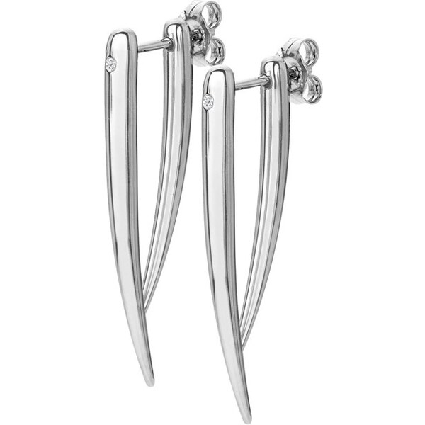 Hot Diamonds Originálne strieborné náušnice s diamantmi Reflect DE715 66579303