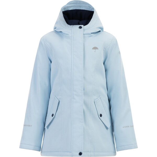 Schmuddelwedda Funkčná bunda svetlomodrá 54261703