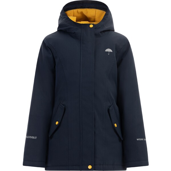 Schmuddelwedda Funkčná bunda námornícka modrá / žltá / striebornosivá 54261715