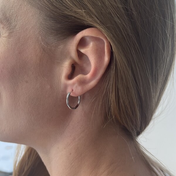 MAJYA Strieborné náušnice KARIN 18 mm 10443 64581543