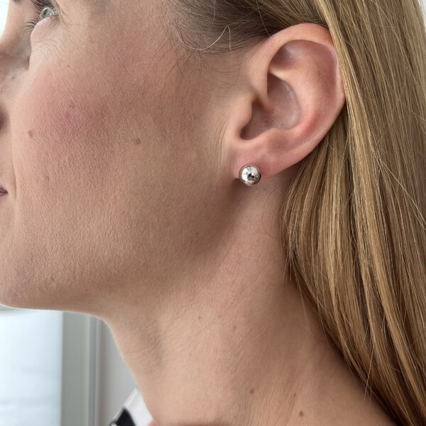 MAJYA Strieborné náušnice LIBA 8 mm 10521 64581588