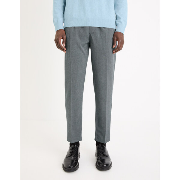 Šedé pánske skrátené nohavice Celio Gopick 67033683