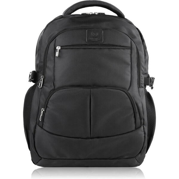 PAOLO PERUZZI Pánsky vodotesný batoh na notebook T-104-BL | čierna T 48781241