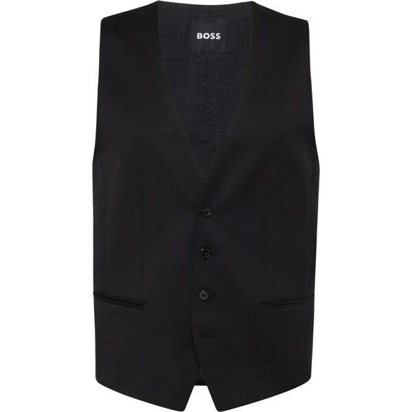 BOSS Vesta k obleku Huge čierna 54237157