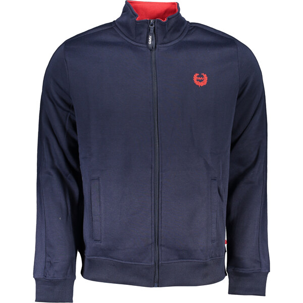 Pánska modrá mikina na zips GIAN MARCO VENTURI 64708089