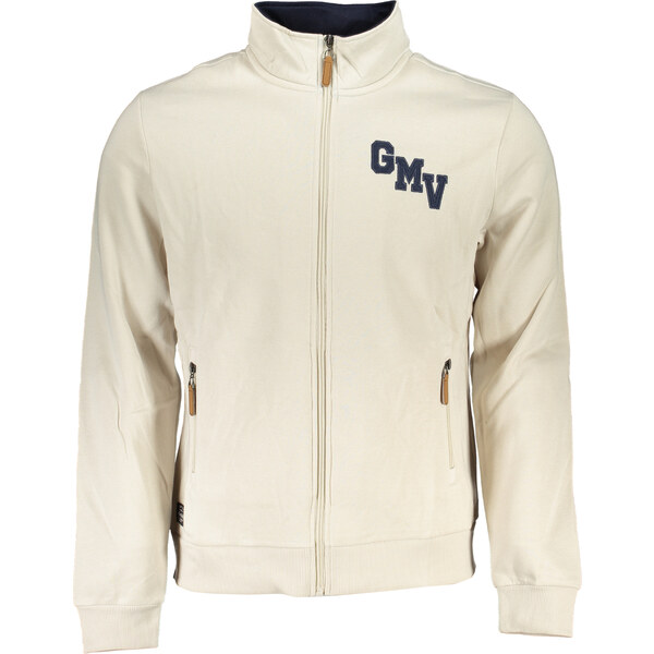 Biela pánska mikina na zips GIAN MARCO VENTURI 64703704