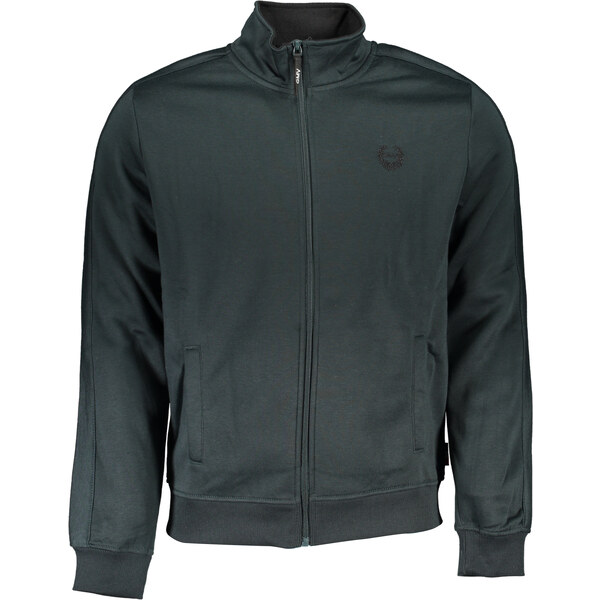 GIAN MARCO VENTURI Pánska zelená mikina na zips 64707683