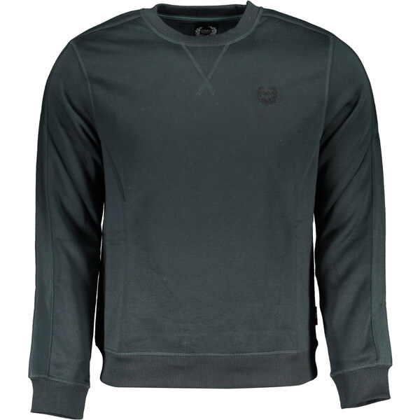 GIAN MARCO VENTURI Zelená pánska mikina bez zipsu 64707175