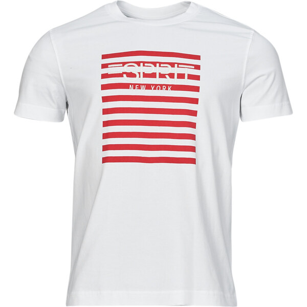 Esprit Tričká s krátkym rukávom OCS LOGO STRIPE Esprit 53645907