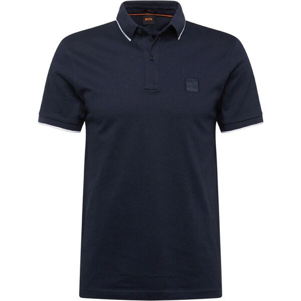 BOSS Tričko Passertip námornícka modrá / biela 48825111