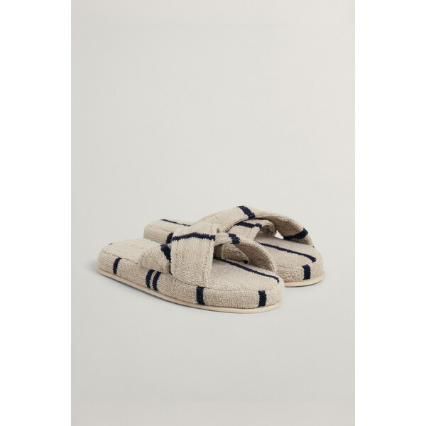 DOMÁCA OBUV GANT STRIPE CROSS SLIPPERS S/M PUTTY 48836801