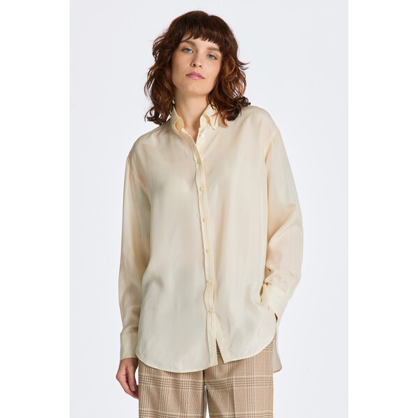 KOŠEĽA GANT RELAXED SILK SHIRT LINEN 48836808
