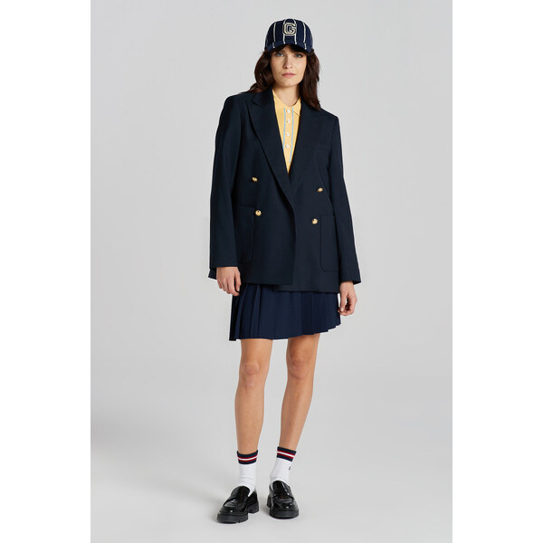 SAKO GANT REG CLUB BLAZER EVENING BLUE 48836914