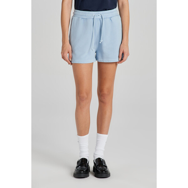 TEPLÁKOVÉ ŠORTKY GANT REL SUNFADED SHORTS DOVE BLUE 48836992