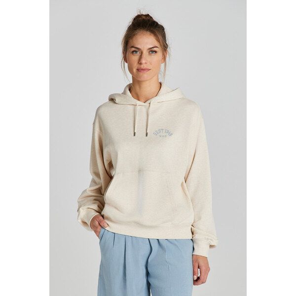MIKINA GANT ARCH HOODIE OAT MELANGE 48836996