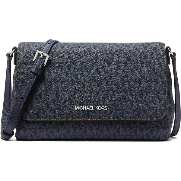 Michael Kors Medium Logo Convertible Crossbody Bag Navy 63773855