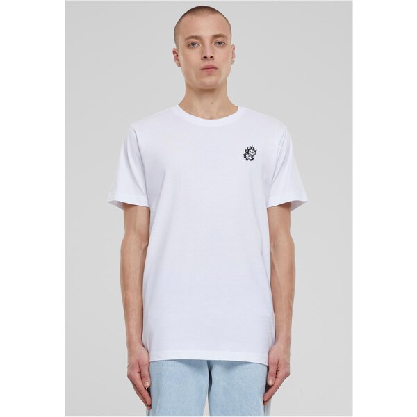 Mister Tee Mens T-shirt Dice Fire EMB white 54177943