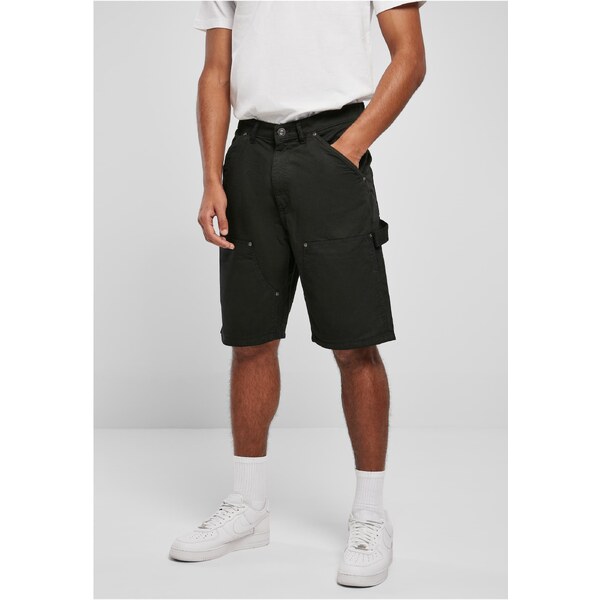 Urban Classics Double Knee Carpenter Shorts black 66083559