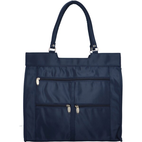 Dámska kabelka na plece modrá - Bellugio Wilena modrá 49006197