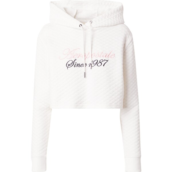 AÉROPOSTALE Mikina ružová / čierna / šedobiela 48921489