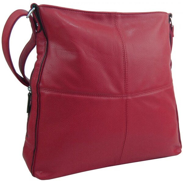 MARIA MARNI Praktická veľká dámska crossbody kabelka 47-MH červená 48882600