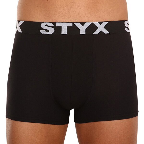 3PACK pánske boxerky Styx športová guma čierne (G9606060) 29048395