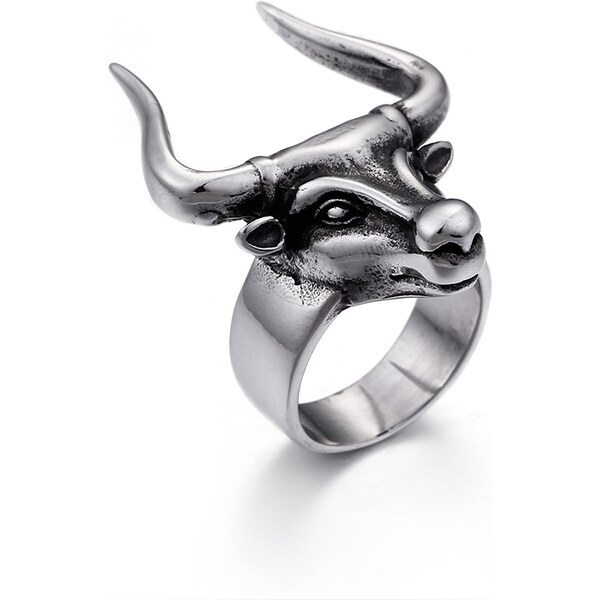 Royal Fashion pánsky prsteň Bull KR45961-K 54229546