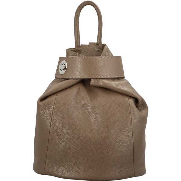 Delami Vera Pelle Dámsky kožený batôžtek taupe - Delami Romance taupe 48936943