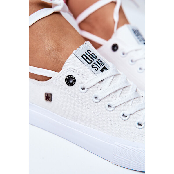 Big Star Shoes Dámské klasické tenisky Big Star - bílé 49786148