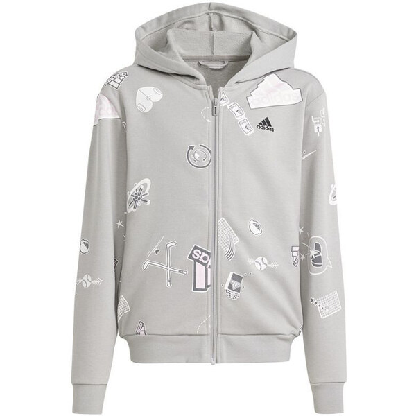Adidas Biuv Zip Hoodie Jr IS3755 Mikina s kapucňou 49799047