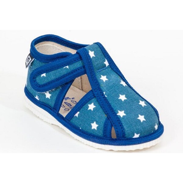 Papučky RAK modrá hviezda - suchý zips 46771255