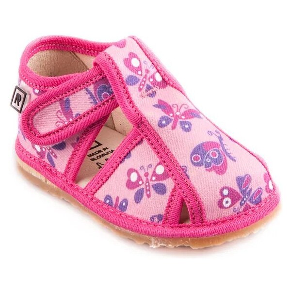 Papučky RAK Ružový Motýľ s pamäťovou stielkou 46771464