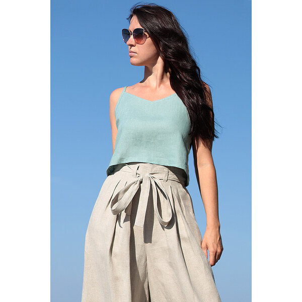 Autorské tielko Lotika zo 100% lanu 54101712