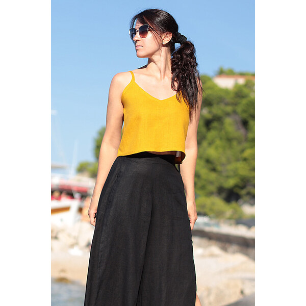 Autorské tielko Lotika zo 100% lanu 54101710