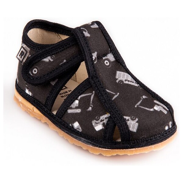 Papučky RAK Čierny bager 46771093