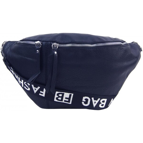 Fashion & CO Väčšia dámska moderná ľadvinka tmavo modrá 48945049