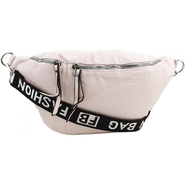 Fashion & CO Väčšia dámska moderná ľadvinka svetlo krémová 48945054