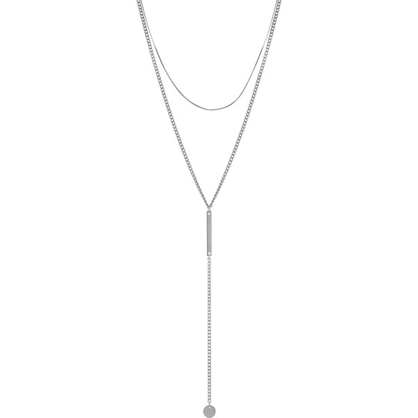 Troli Elegantný oceľový náhrdelník VGX1760S/RE 66991462