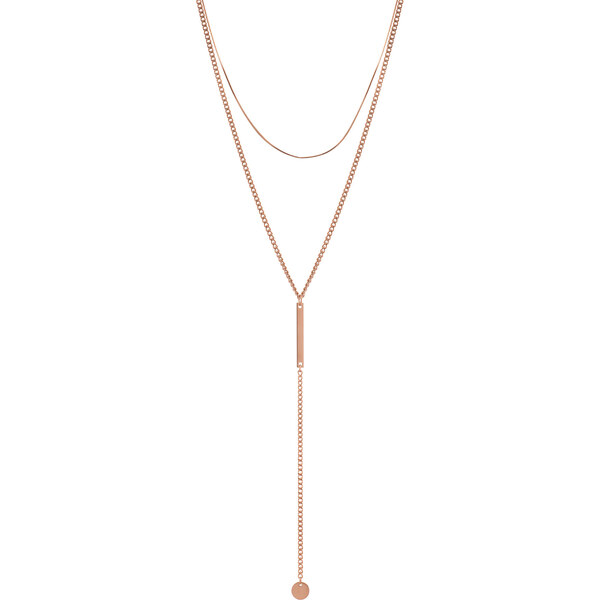 Troli Elegantný bronzový náhrdelník VGX1760RG/RE 66586915