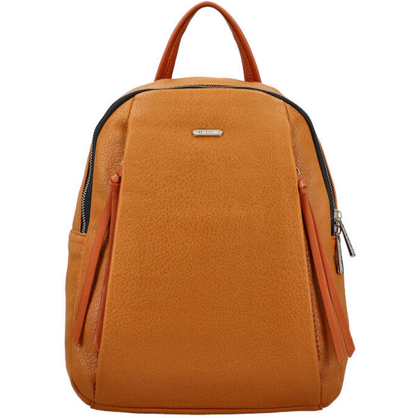 David Jones Koňakovo hnedý dámsky elegantný batôžtek 48966214