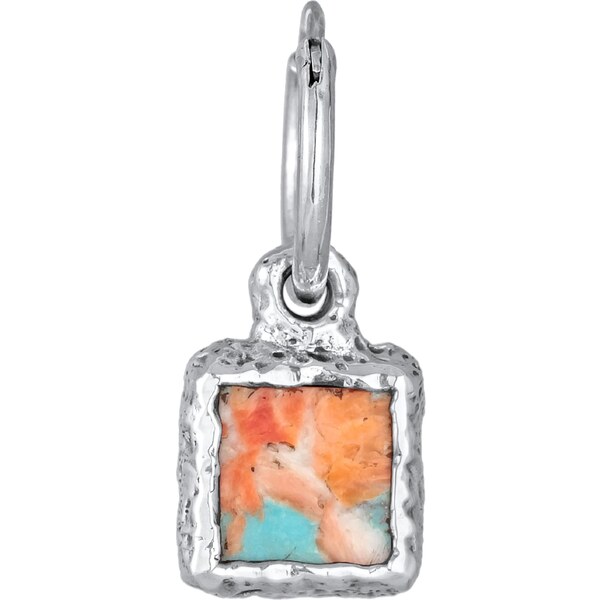 Haze&Glory Prívesok Viereck tyrkysová / medená / strieborná 54302200