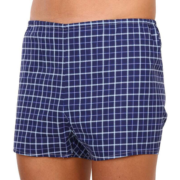 Klasické pánske trenky Foltýn modré nadrozmer (KN79) 4 37551250