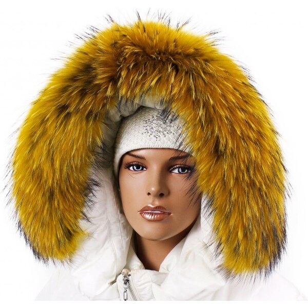 Sikora Kožušinový lem na kapucňu - golier medvedíkovec M 119/6 (60 cm) 48973806