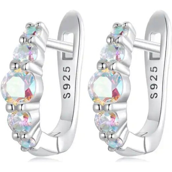 Olivie Strieborné náušnice YUKI 8344 48980149